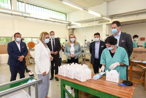 Vorschau Bild von Hygiene Austria LP / Mund-Nasen -
Schutzmaskenproduktion