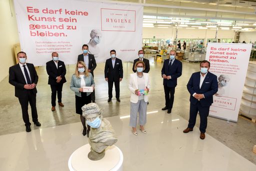 Vorschau Bild von Hygiene Austria LP / Mund-Nasen -
Schutzmaskenproduktion
