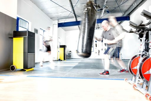 Einsatz des TAC V+ im Fitness-Studio Weiterer Text über ots und
www.presseportal.de/nr/144355 / Die Verwendung dieses Bildes ist für
redaktionelle Zwecke honorarfrei. Veröffentlichung bitte unter
Quellenangabe: "obs/Trotec GmbH"