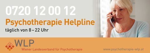  LOGO WLP Psychotherapie Helpline 0720 12 00 12