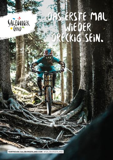 Vorschau Bild von Das SalzburgerLand ist die beliebteste Destination
in Österreich bei Mountainbikern. Im Herbst findet in Saalfelden
Leogang auch die Mountainbike-WM statt.