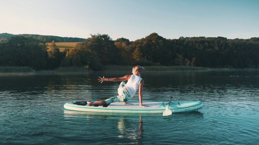 Vorschau Bild von SUP Yoga am Mattsee mit Danique van Oosterhout -
Somachandrasana Mondnektar