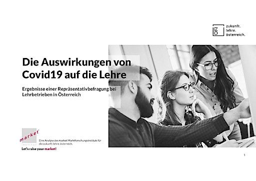 Vorschau Bild von Studie "Die Auswirkungen von Covid19 auf die Lehre"