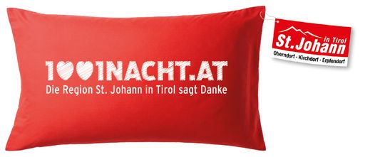 Die Region St. Johann in Tirol stellt 1001
Übernachtungen zur Verfügung