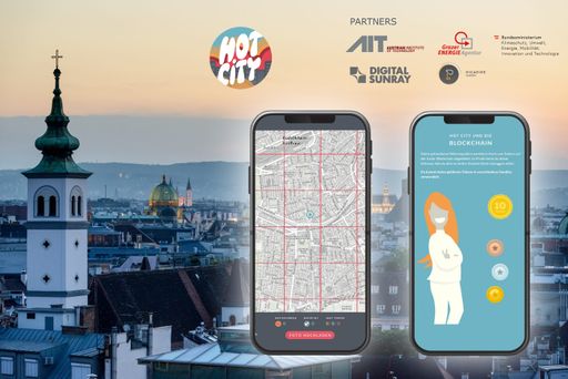 Im Projekt HotCity wird eine App entwickelt, welche
die Bevölkerung für Abwärmequellen in der Stadt sensibilisiert und
zum Suchen animiert