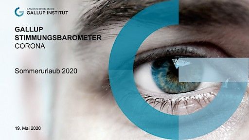 Vorschau Bild von GALLUP STIMMUNGSBAROMETER CORONA - Sommerurlaub 2020