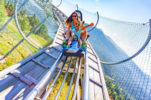  Die Panoramabahn auf der Turracher Höhe und der beliebte Nocky
Flitzer sind am Pfingstwochenende in Betrieb