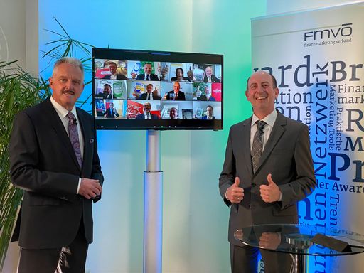  Die Gewinner und Partner des FMVÖ-Recommender-Award
2020 bei der virtuellen Verleihung.