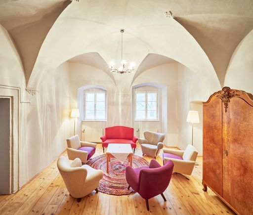 Vorschau Bild von Aufenthaltsraum für unsere Gäste des Hauses Rosalia
im Kloster Pernegg