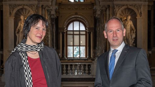 GD Dr. Katrin Vohland und Mag. Markus Roboch