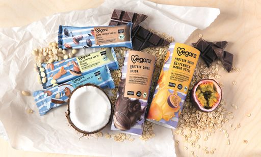 Veganz Clean Protein Bars 30 und Protein Drinks. Weiterer Text
über ots und www.presseportal.de/nr/137749 / Die Verwendung dieses
Bildes ist für redaktionelle Zwecke honorarfrei. Veröffentlichung
bitte unter Quellenangabe: "obs/Veganz Group AG"