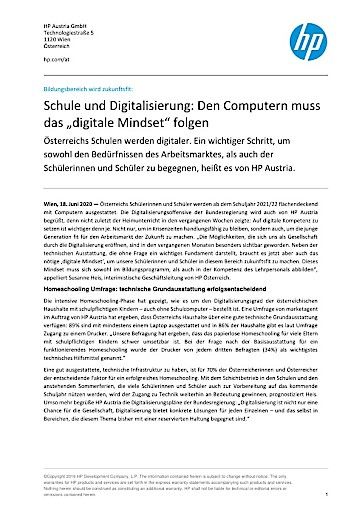 Vorschau Bild von Presse-Statement