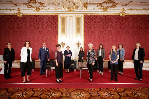 Unter der Patronanz von First Lady Mag.a Doris
Schmidauer fand der Innovation Talk in der Wiener Hofburg statt.