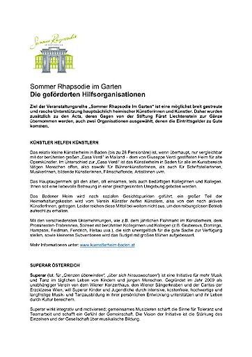Vorschau Bild von Informationen zu den SRiG Hilfsorganisationen