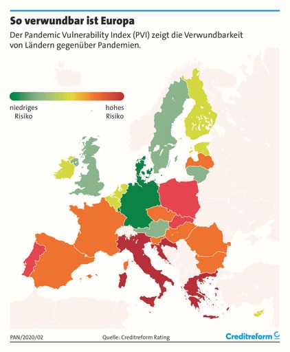 Pandemic Vulnerability Heatmap