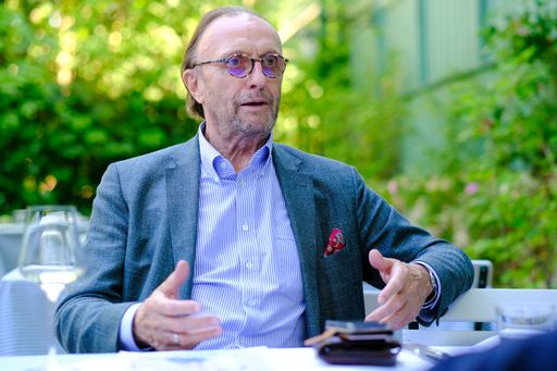 Hans Schmid im Gespräch mit Sprich! für die
kommende Ausgabe