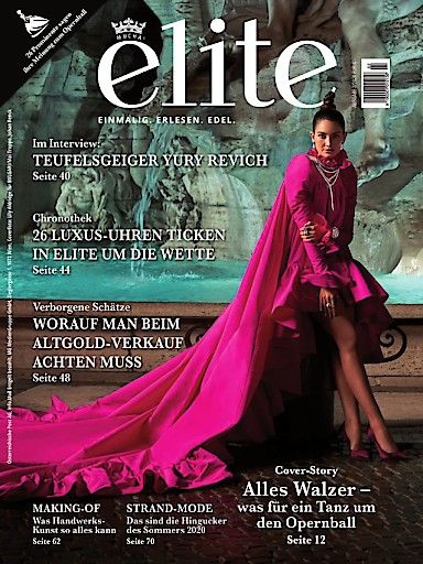  Cover Elite 2/20 Coverfoto: LilyAldridge für Bvlgari/Mai Troppo, Johan Renck