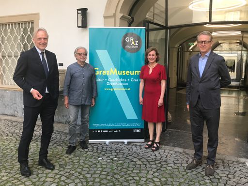 Vorschau Bild von Günter Riegler, Branko Lenart, Sibylle Dienesch,
Otto Hochreiter (v.l.)