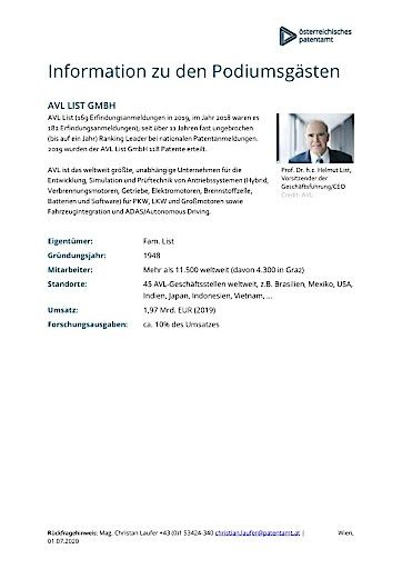 Vorschau Bild von Info zu den Podiumsgästen der Pressekonferenz