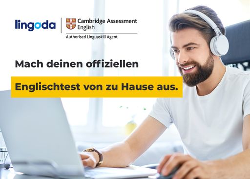 Lingoda und Cambridge Assessment English erfinden gemeinsam
Sprachprüfungen neu. Shutterstock 2020 / Weiterer Text über ots und
www.presseportal.de/nr/143201 / Die Verwendung dieses Bildes ist für
redaktionelle Zwecke honorarfrei. Veröffentlichung bitte unter
Quellenangabe: "obs/Lingoda GmbH/Shutterstock"
