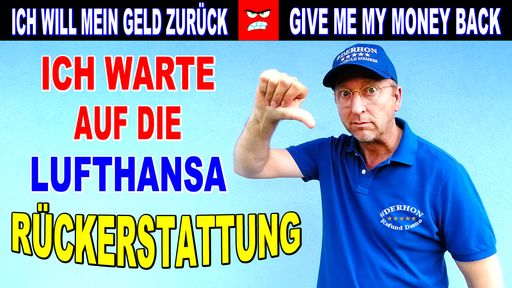 Der HON EIN MANN TICKET REFUND DEMO direkt vor die Zentrale von
Lufthansa in Frankfurt / Ticket Refund Demo! Lufthansa zahlt
prominentem TOP Kunde Geld nicht zurück / Weiterer Text über ots und
www.presseportal.de/nr/107209 / Die Verwendung dieses Bildes ist für
redaktionelle Zwecke honorarfrei. Veröffentlichung bitte unter
Quellenangabe: "obs/ALLMUSICA/Der HON"