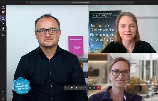  DIGITAL INNOVATION SESSION: Mit Zukunftsmut und
digitalen Tools zu einer neuen Arbeits- & Lernkultur