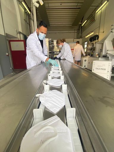 Vorschau Bild von Produktionsstätte in Graz läuft auf Hochtouren.