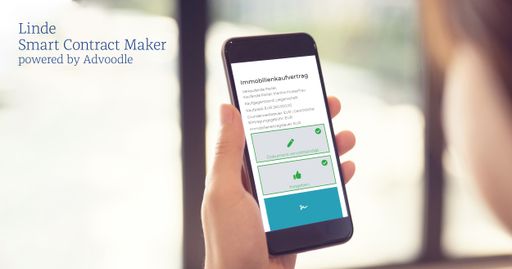Der Linde Smart Contract Maker ist ab sofort
exklusiv bei Linde erhältlich. Das intelligente Tool, das vom
Legal-Tech Startup Advoodle entwickelt und exklusiv vom Linde Verlag
angeboten wird, unterstützt bei der automatisierten Erstellung von
Verträgen, bietet einen virtuellen Informationsaustausch mit allen
Parteien und ermöglicht die sichere, elektronische Signierung der
Verträge.