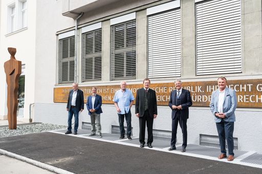 Enthüllung des Denkmals für Freiheit und Demokratie