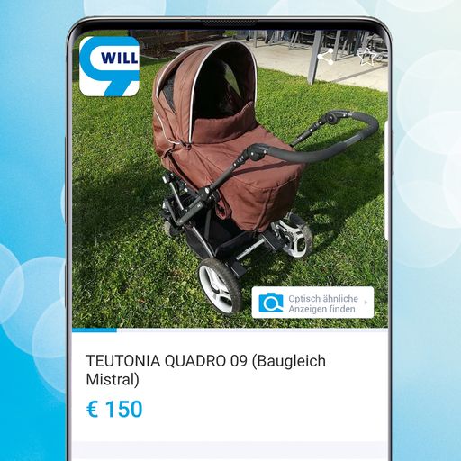 Top-Modelle, Bestpreise und Millionen
Stichwortsuchen: Die vielfältige Kinderwagenwelt auf dem
willhaben-Marktplatz
