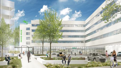 Vorschau Bild von TwentyOne besteht aus insgesamt sechs Hubs: Innovation-,
Service-, Central-, Student-, Office- und Hotel Hub., wobei der
Service Hub bereits verwertet wurde. Im Juni 2020 wurde das neue
Gewerbequartier von ÖGNI als erstes Projekt mit dem Zertifikat GOLD
für „Business Quartiere Version 2020“ ausgezeichnet.