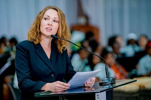  Lisa Biasillo übernimmt als Direktorin an der
Vienna International School