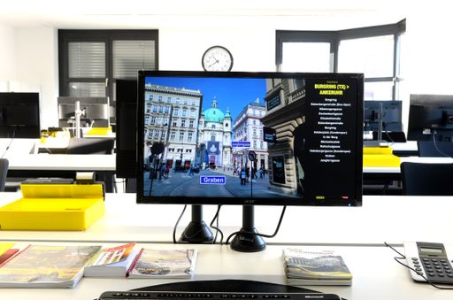 Vorschau Bild von Die Taxischule von Taxi 40100 wurde 2016 komplett
renoviert und bietet moderne Ausbildungsplätze.