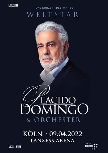 KONZERTVERSCHIEBUNG von PLACIDO DOMINGO in Köln
aufgrund von COVID-19!
