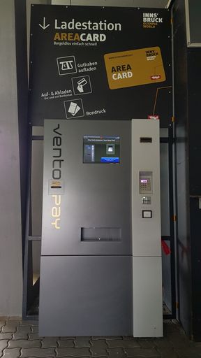 AREA CARD Gästekartenautomat im Tivoli Stadion
Tirol