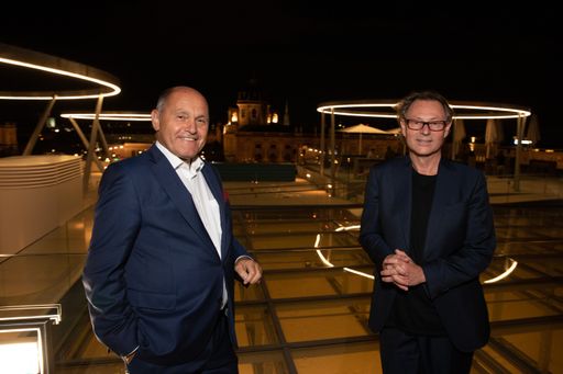 Vorschau Bild von v.l.n.r.: Nationalratspräsident Wolfgang Sobotka, Leopold
Museum-Direktor Hans-Peter Wipplinger