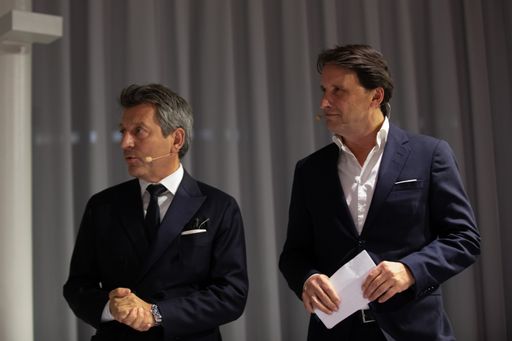 Vorschau Bild von v.l.n.r.: Kunst- und Kultursektionschef Jürgen Meindl, Moderator
Martin Traxl