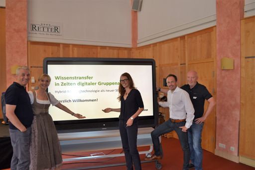 Die neue weframe-Seminartechnologie im
4-Sterne-Bio-Natur-Resort Retter