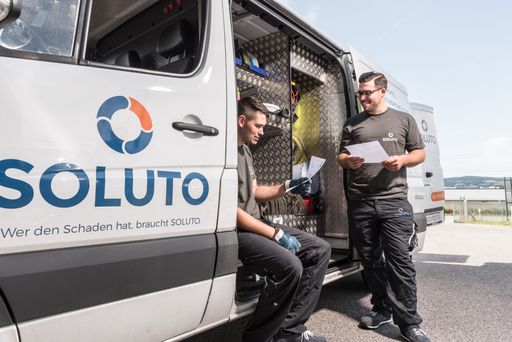 Vorschau Bild von Die SOLUTO Schadensexperten konnten in den ersten
Lockdown-Wochen kaum ausrücken.