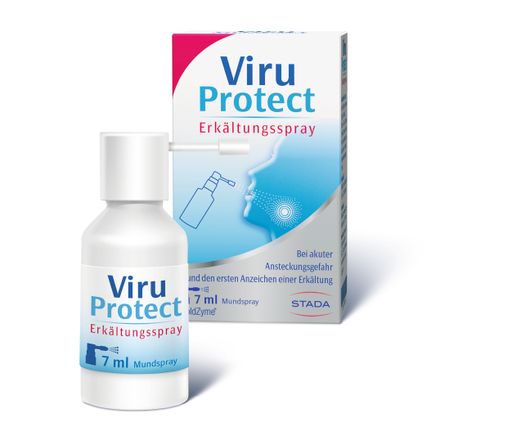ViruProtect Erkältungsspray konnte SARS-CoV-2, die
Ursache der COVID-19-Pandemie, unter in-vitro Bedingungen
deaktivieren