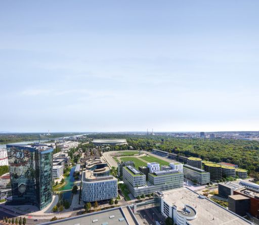 Vorschau Bild von Luftaufnahme über das Viertel Zwei