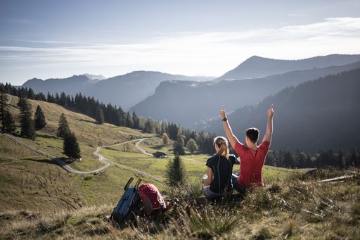  Rast am Berg in der Fuschlseeregion