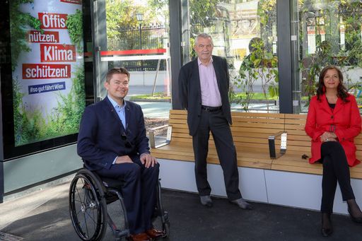 Wartehäuschen der Zukunft