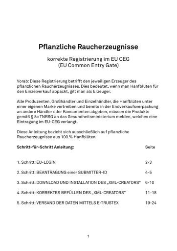 Vorschau Bild von WVCA EU CEG Schritt für Schritt Anleitung