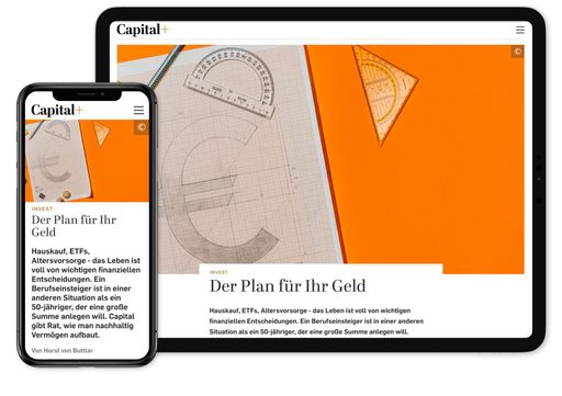 Capital+ / Weiterer Text über ots und www.presseportal.de/nr/8185
/ Die Verwendung dieses Bildes ist für redaktionelle Zwecke
honorarfrei. Veröffentlichung bitte unter Quellenangabe:
"obs/Capital, G+J Wirtschaftsmedien"