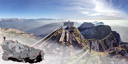 Vorschau Bild von Pilatus Tomlishorn mit digitaler Karte