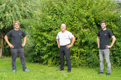  sproof Team mit Clemens Brunner, Erich Höpoldseder
und Fabian Knirsch