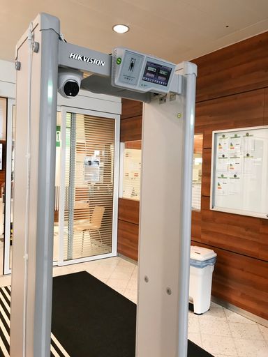 Vorschau Bild von Automatisierte Temperaturmessung mittels Torbögen