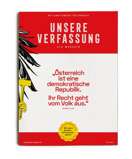  Cover von "Unsere Verfassung als Magazin"