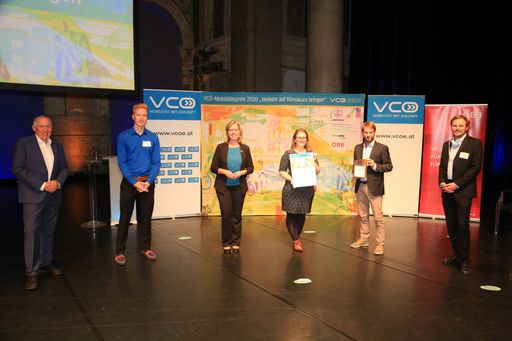 Willi Nowak (VCÖ), Johannes Müller (AIT), BMin
Leonore Gewessler, Anita Graser (AIT), Ulrich Leth (TU Wien),
Florian Lorenz (lorenz consult)
